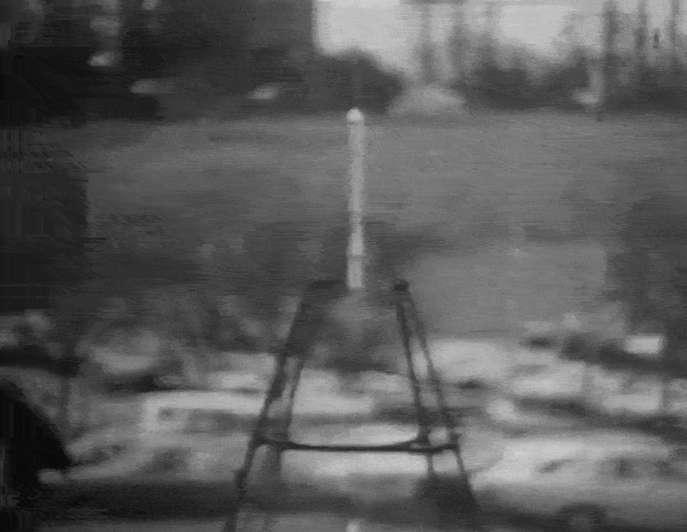 Анимация запуска копии ракеты Роберта Годдарда по случаю 50-летия со дня первого запуска (16 марта 1976 года). Фото: НАСА/Центр космических полетов Годдарда