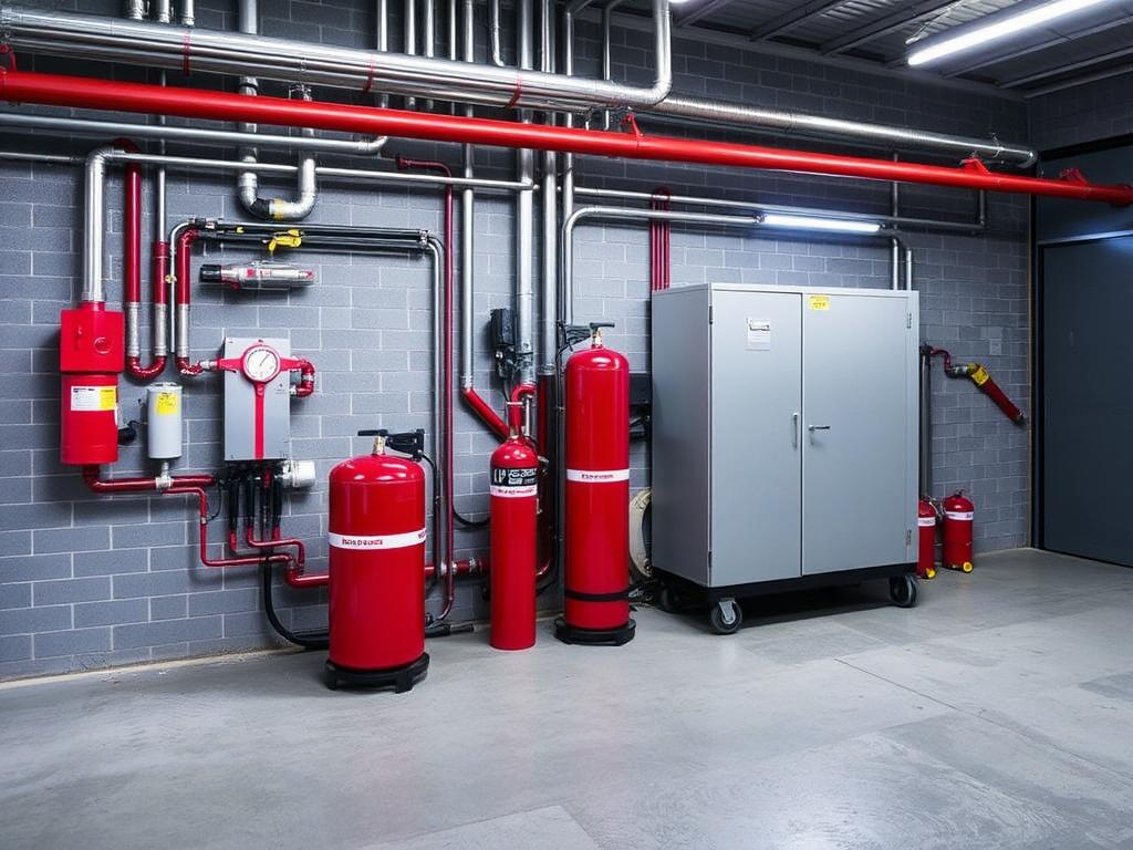Fire suppression systems from Grundfos фото