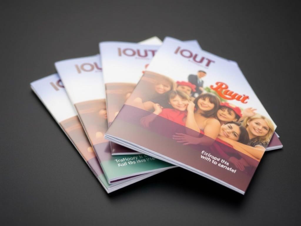 Printing brochures фото