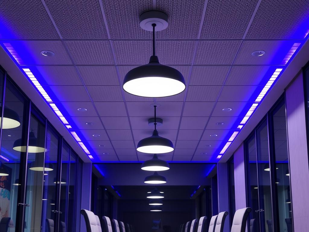 Office LED lightsфото