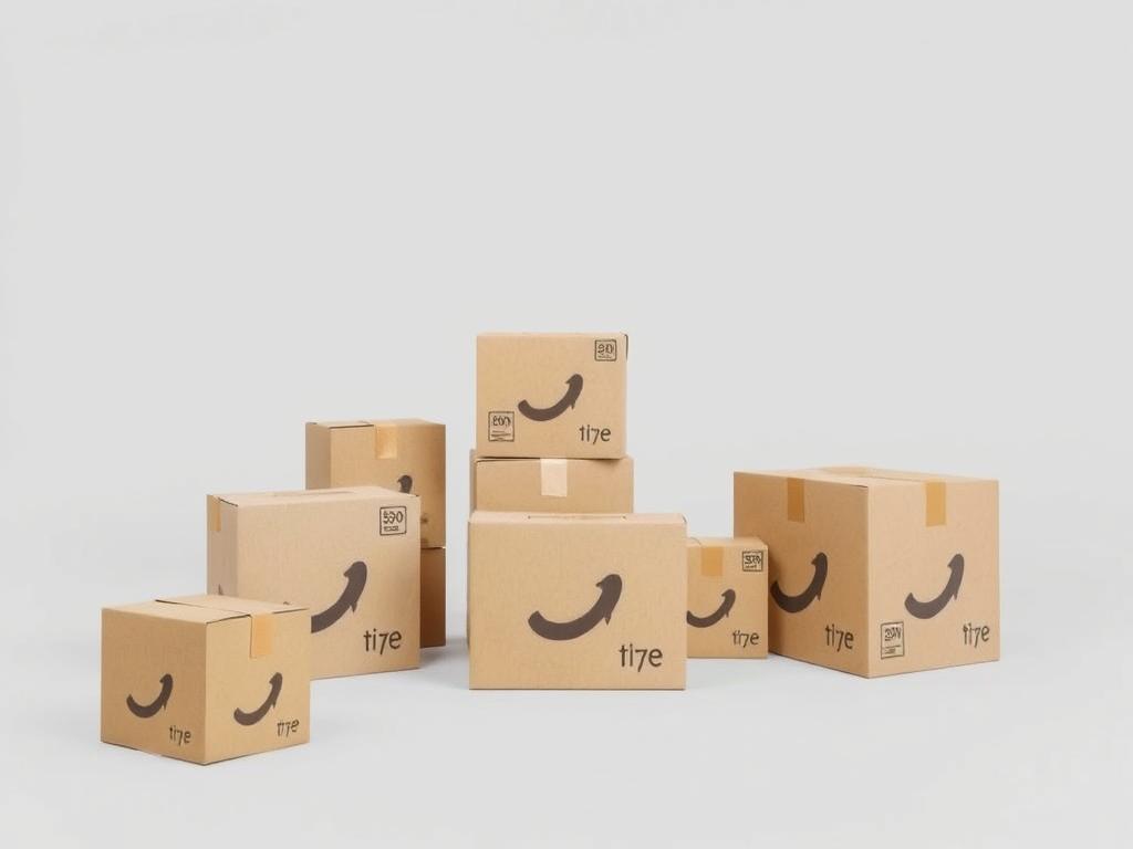 cardboard boxesфото
