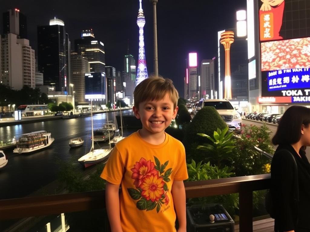 Noah from Fiji: Our Layover Adventure in Tokyoфото