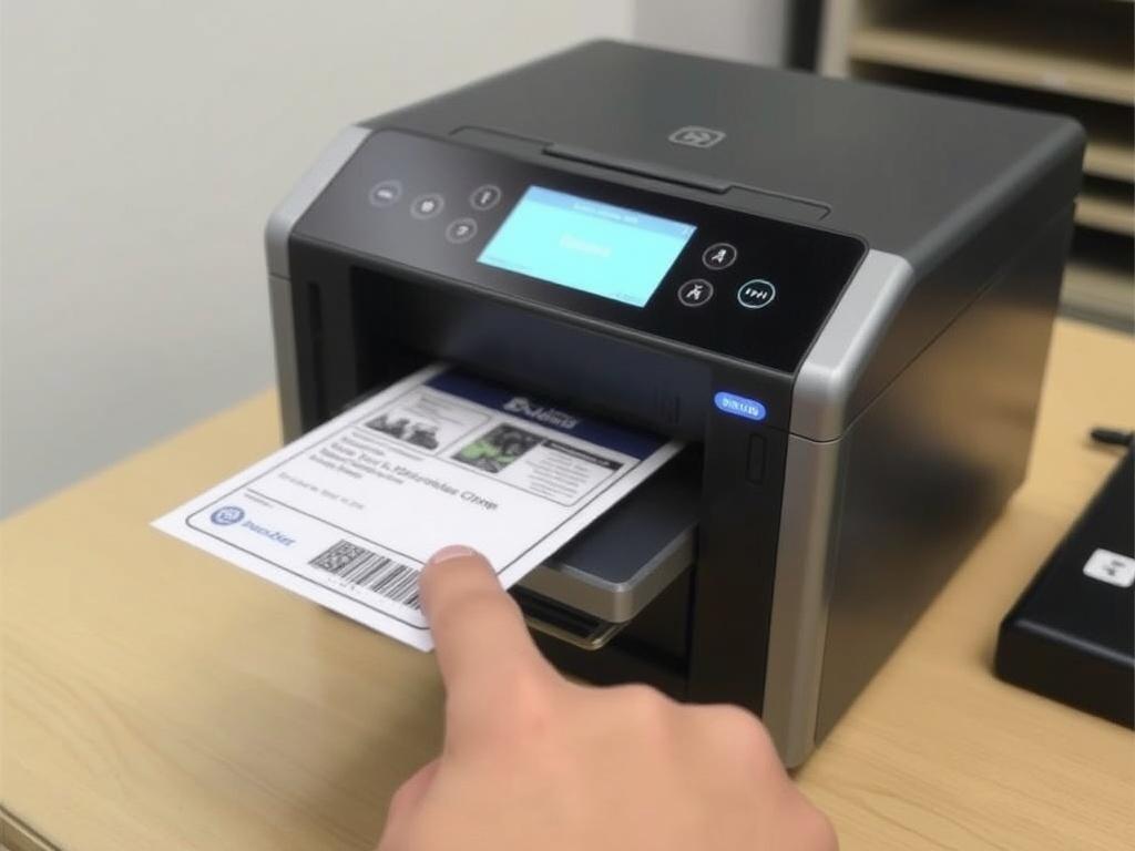 Retransfer printer for printing access control cards. Retransfer printer for printing access control cards.фото