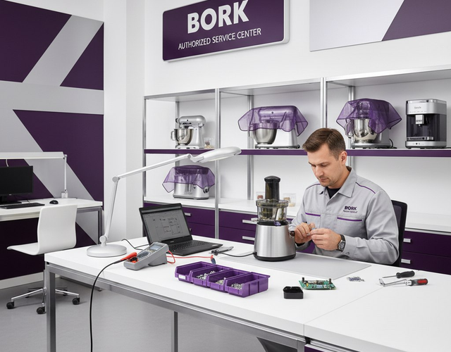 Ремонт кофемолки в кофемашинах Bork типичные проблемы и их решение