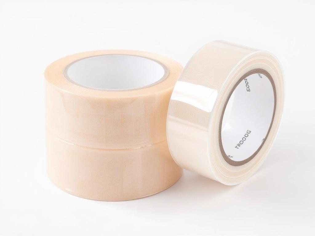 Polypropylene packing tape for packaging in the food industryфото