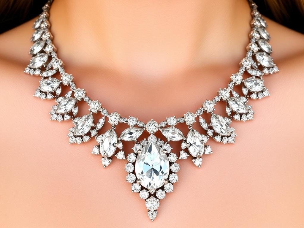 diamond necklace diamond necklaceфото