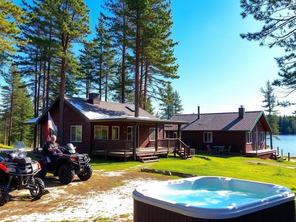 Загородной драйв: снегоходы, квадроциклы и тёплый чан фурако — как сочетать адреналин и спокойствие