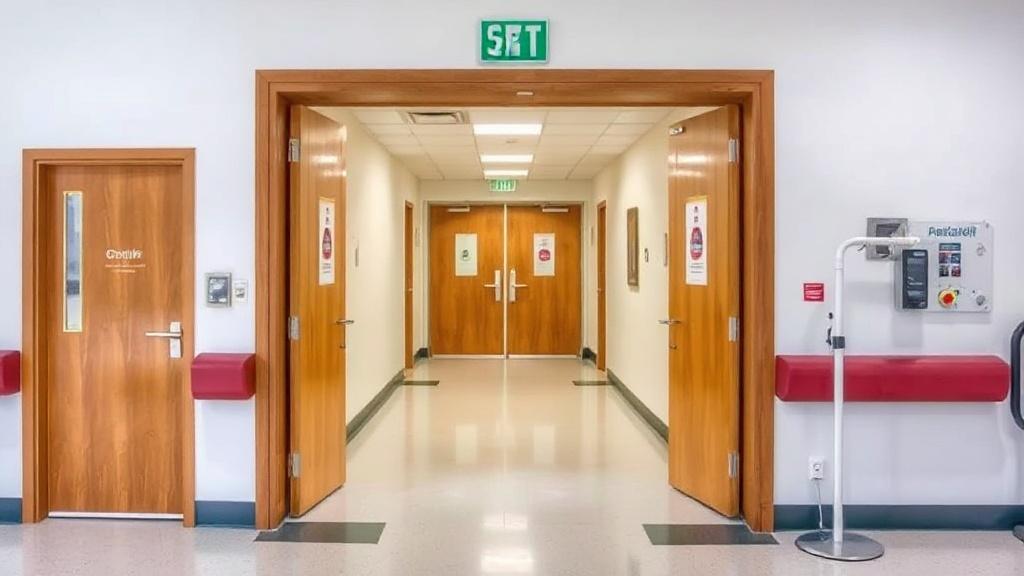 Doors for medical facilities.фото