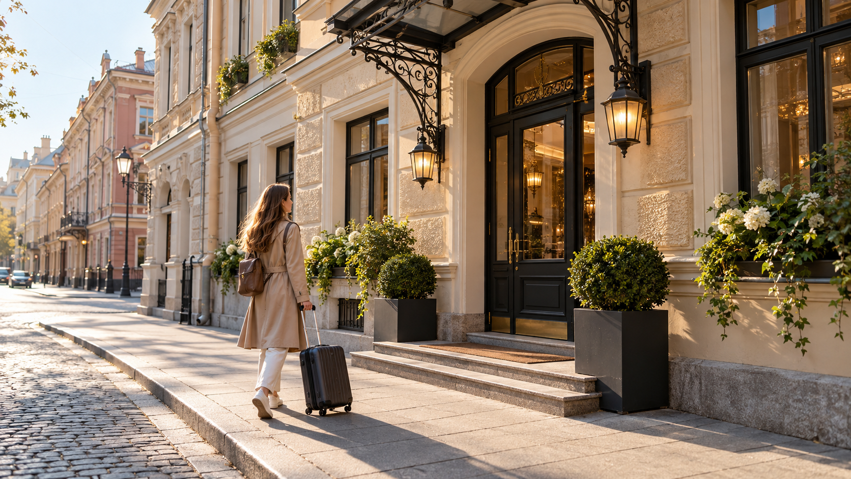 Спокойная поездка в Петербург начинается с адреса